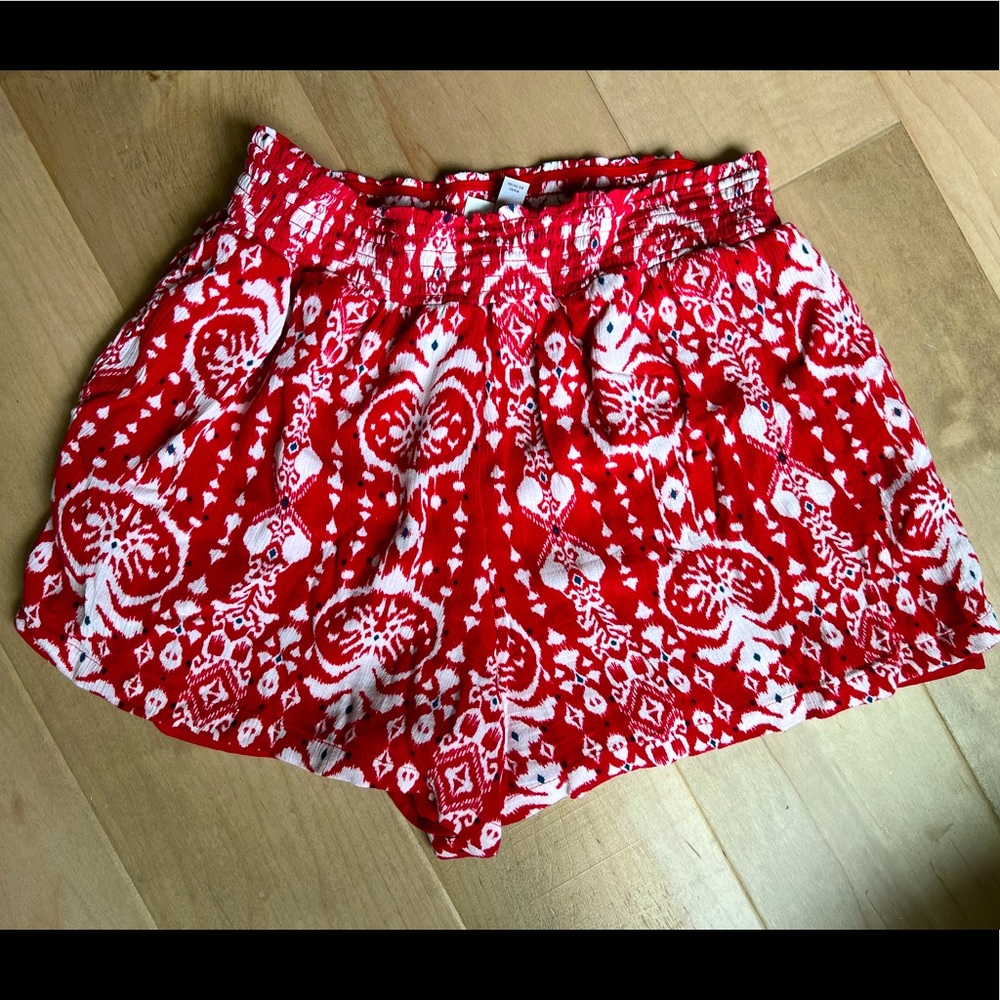 Womens flowy high waist shorts